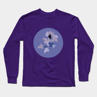 Purple Fairy Blueberry Long Sleeve T-Shirt